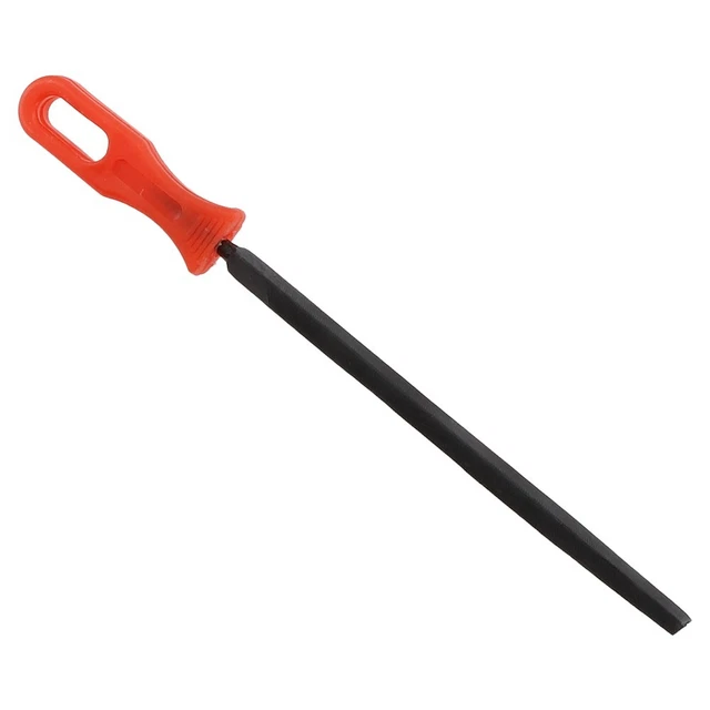 6 " Triangle Acier Lime Triangulaire Travail Du Bois Grincement Scie Accessoires