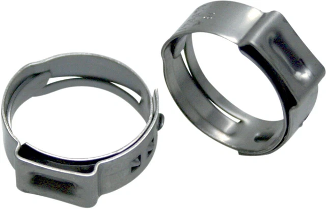 Stepless Hose Clamps For 14.8-18.0mm (0.58-0.71") OD Hoses Motion Pro 12-0078
