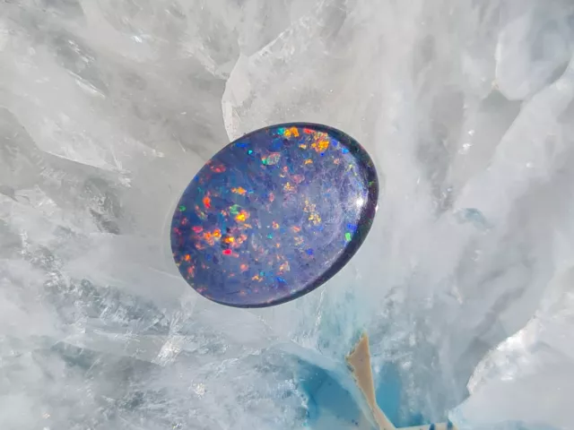 Schöne große Australische Opal Triplette  14 x 10 mm                   H12