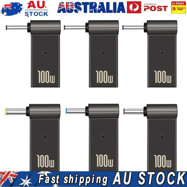 PD Laptop Power Adapter Connector USB Type-C Female to Male Jack Plug Converter