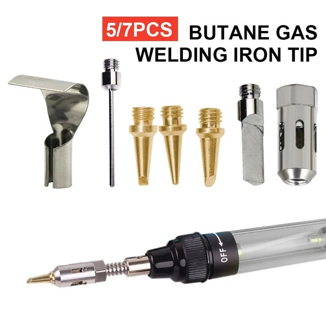 Iron Kit Gas Soldering Iron Head Welding Torch Pen Tool Gas Welding Kit
