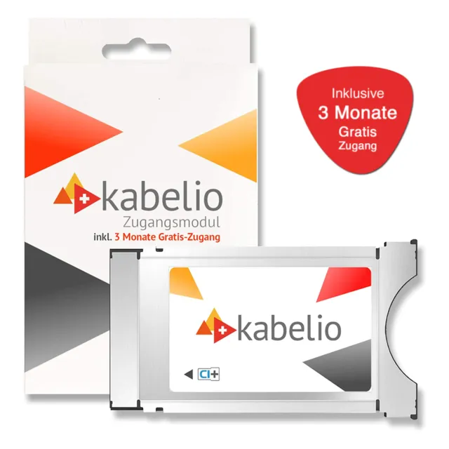 Kabelio Ci + Zugangsmodul Incl. 3 Months Gratis-Zugang (Ci + Module) Srg Orf BBC