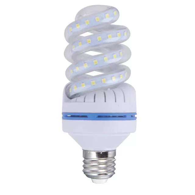 Lampadina Lampada A Led Smd 2835 20W Watt E27 Spirale Basso Consumo Luce Fredda