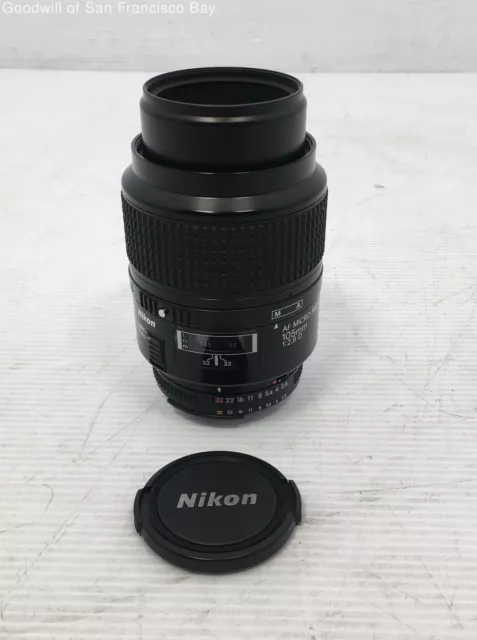 Nikon AF Micro Nikkor 105mm 1:2.8 D Macro Lens For Digital Camera