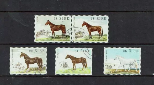 Ireland: 1981, Famous Irish Horses, Fine Used Set.