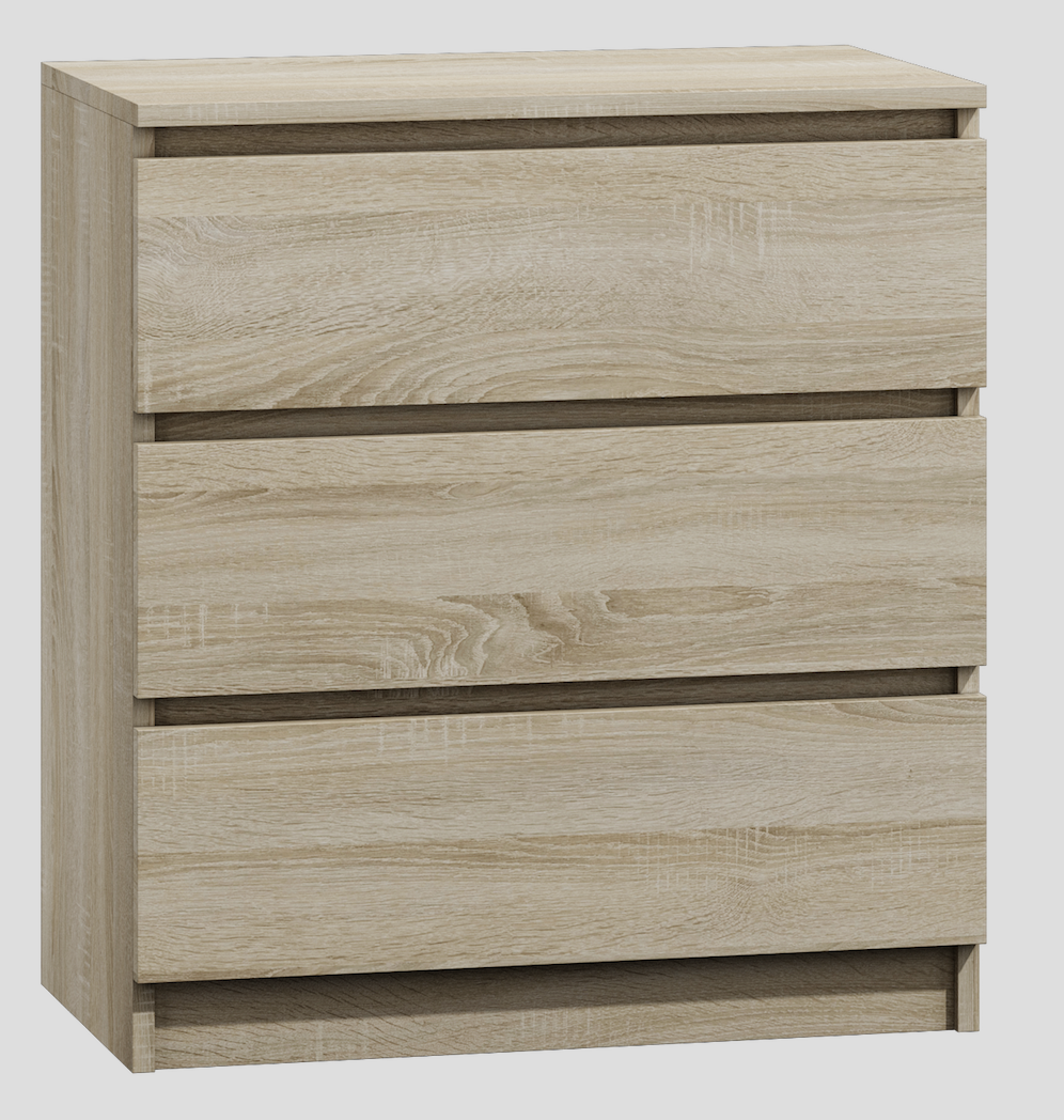 Wenge Walnut Chest Of Drawers And Bed Side Ikea Style Furniture
