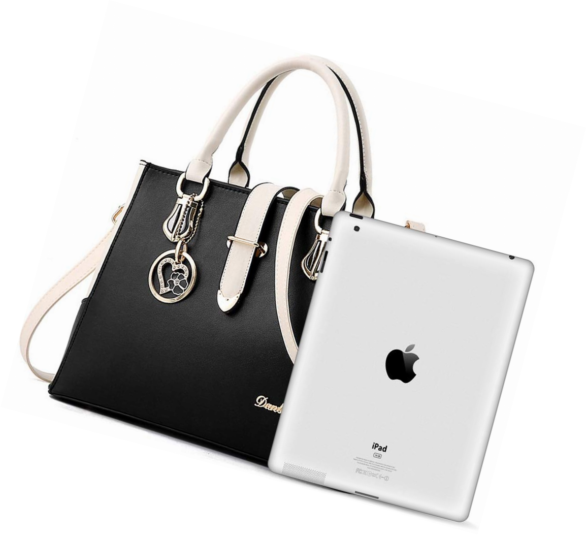 Bestou Damen Handtaschen Schwarz Gross Leder Moderne Handtasche Gross Schultertas Eur 65 70 Picclick De