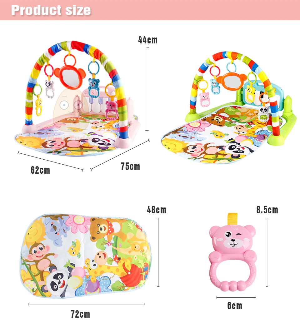 Bebe Puericulture Portique Bebe Tapis D Eveil Jeu Educatif Arceau Piano Musical Jouet Suspendus Fr Jouets 1er Age