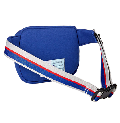 blue champion fanny pack