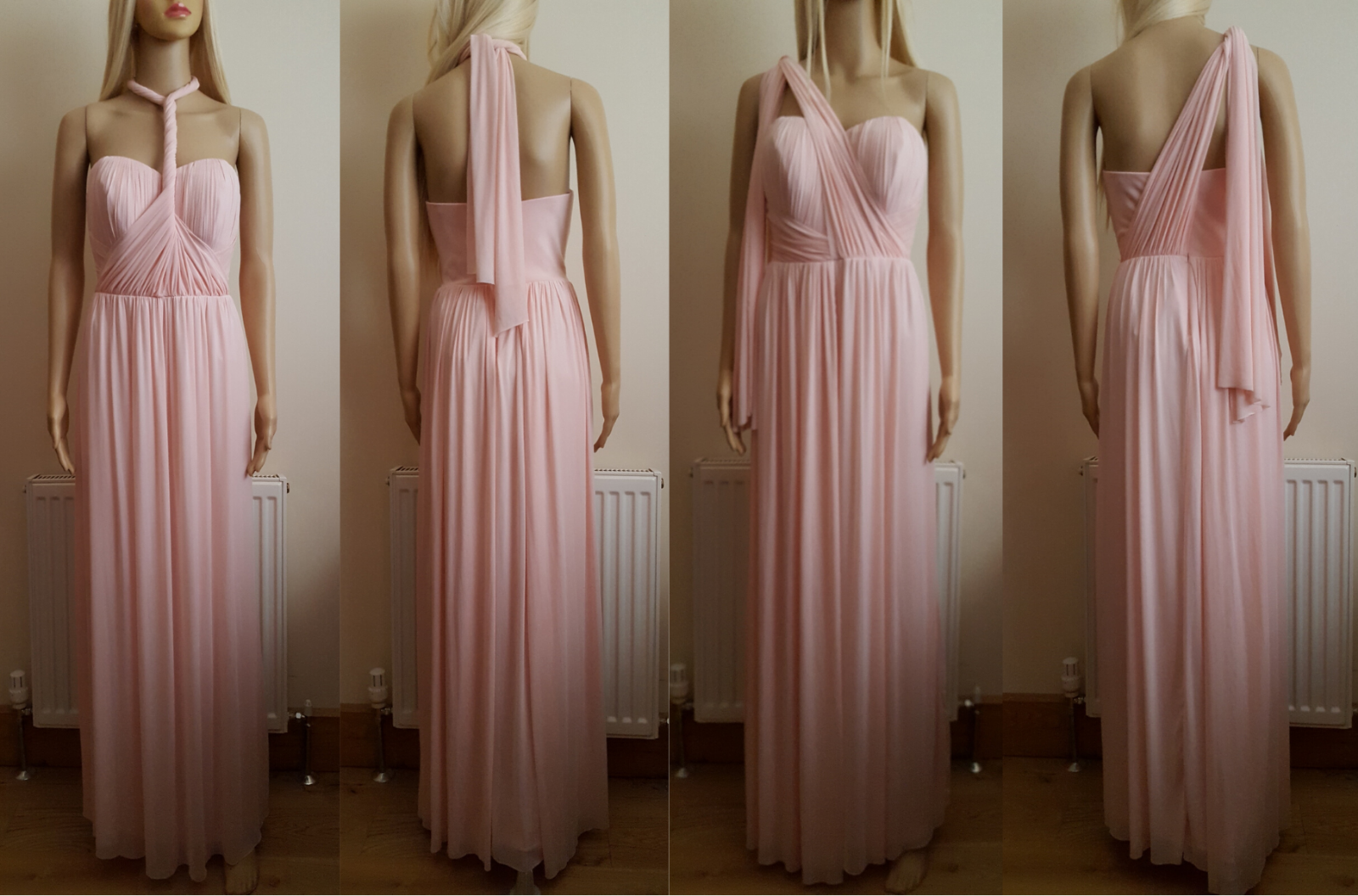 lipsy bella bandeau multiway maxi dress