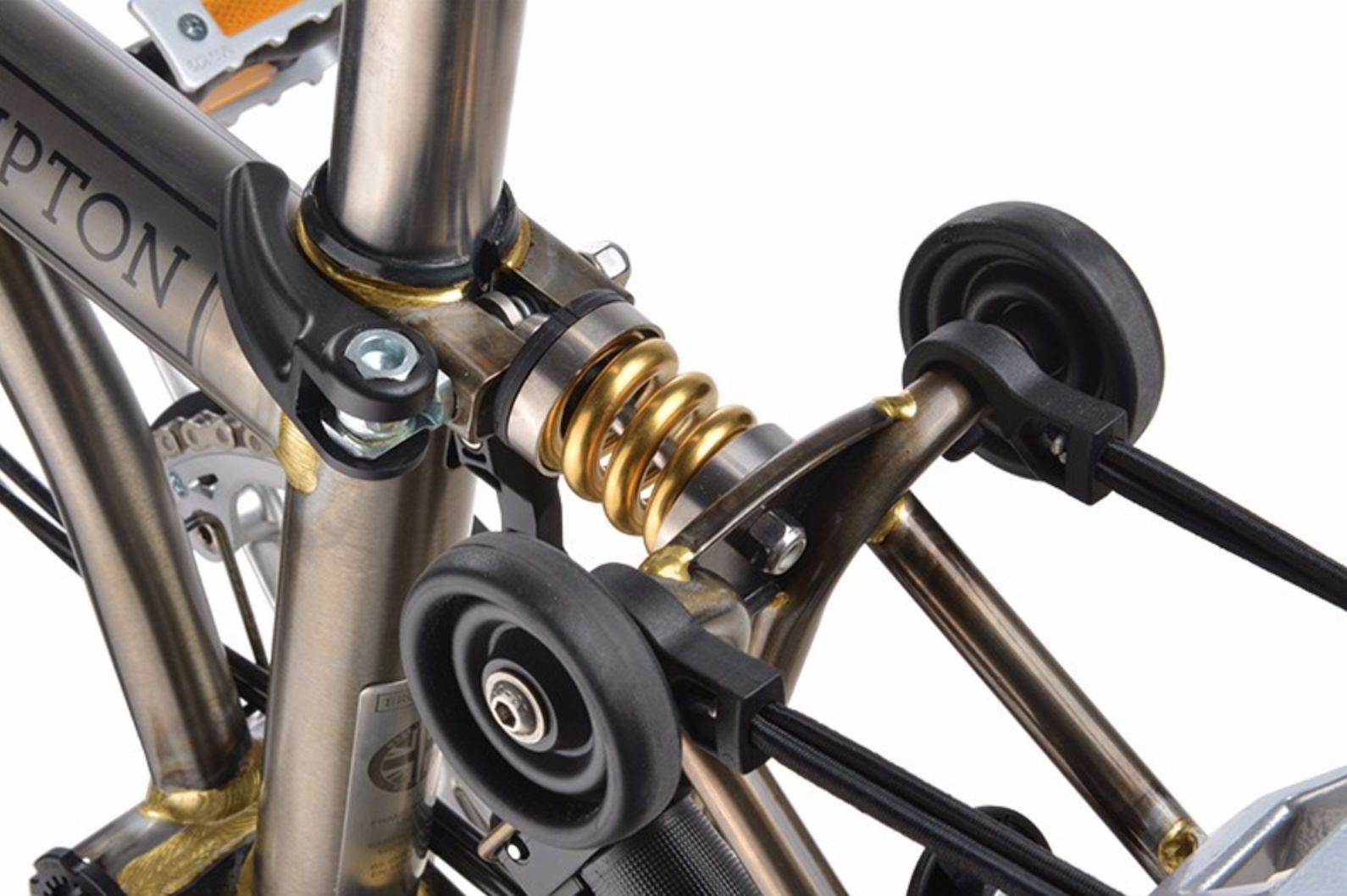 brompton titanium suspension