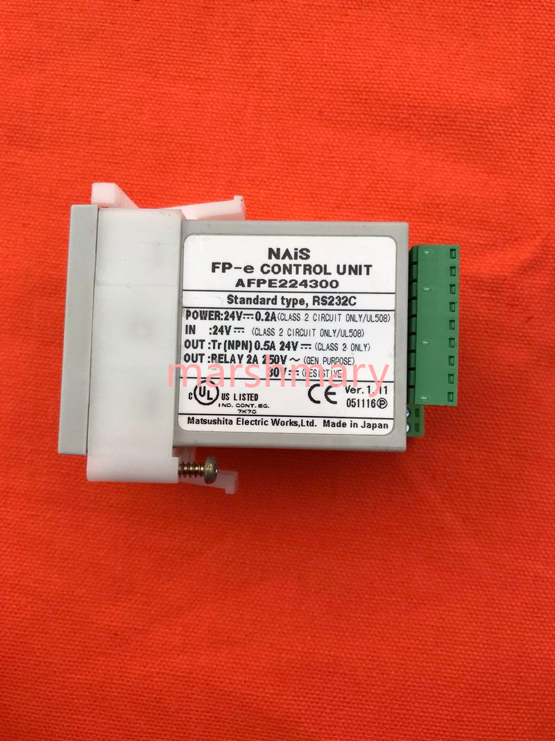 Electrical Equipment Supplies Nais Panasonic Afpe224300 Fp E Control Unit Business Industrial