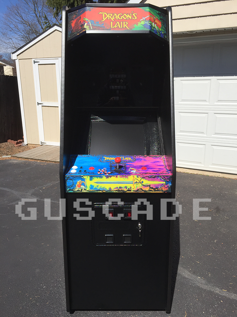 Dragon S Lair Arcade Machine New Full Size Cabinet Dragons Lair Game Guscade 4 050 50 Picclick