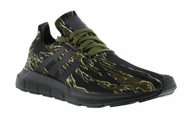 adidas swift run core black camo mens shoes