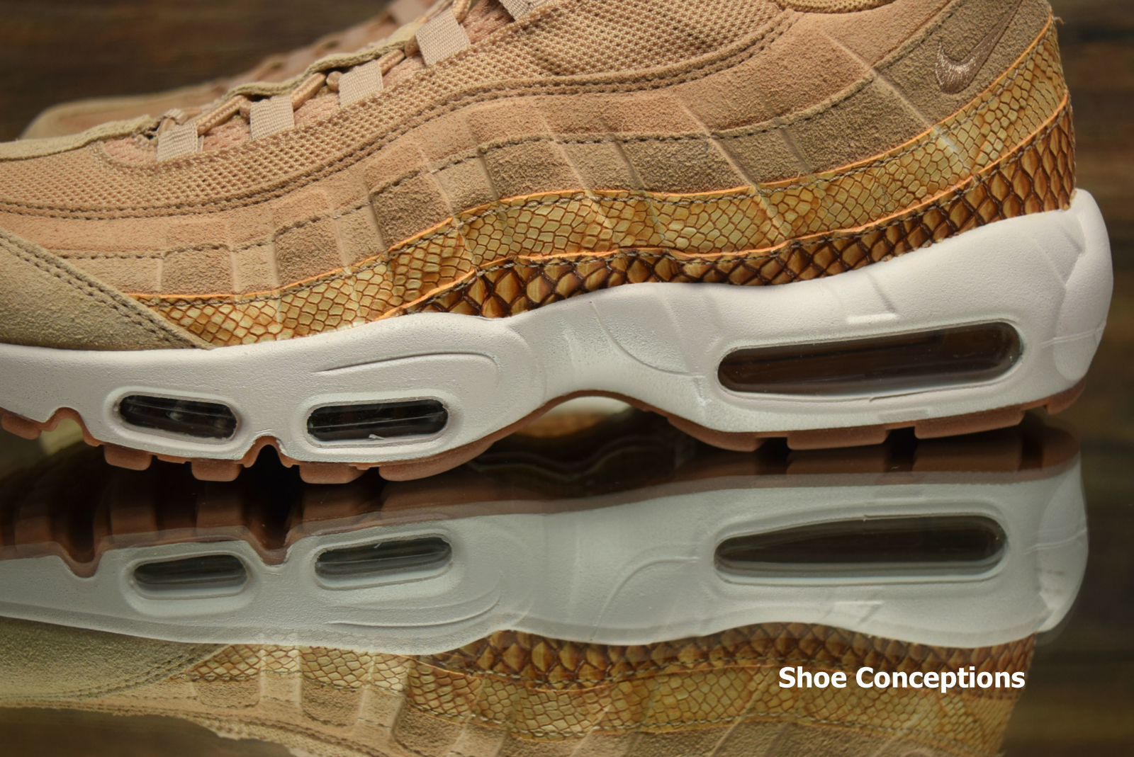 NIKE AIR MAX 95 Premium SE Vachetta Tan 924478 201 Men's Shoes Multi Size NIKE AIR MAX 95 Premium SE Vachetta Tan 924478 201 Men's Shoes Multi Size