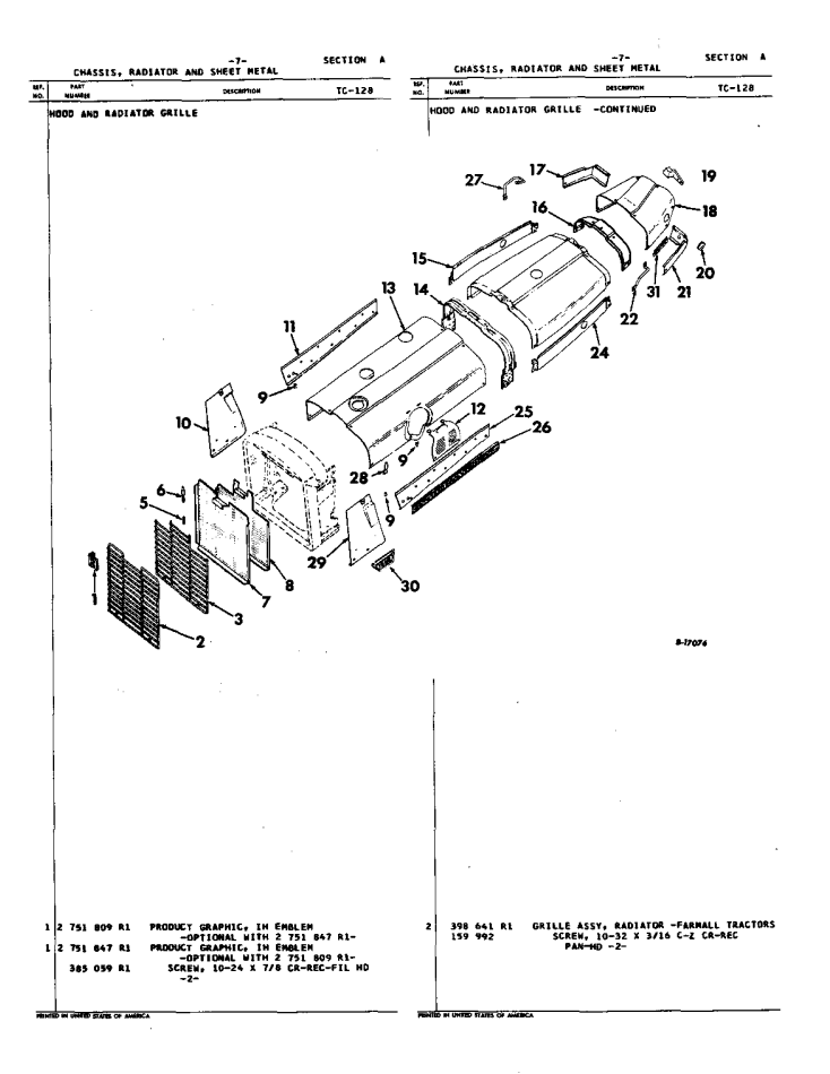 6 of 10 International Ih 1256 21256 Tractor Parts Assembly Manual Catalog  Exploded Views