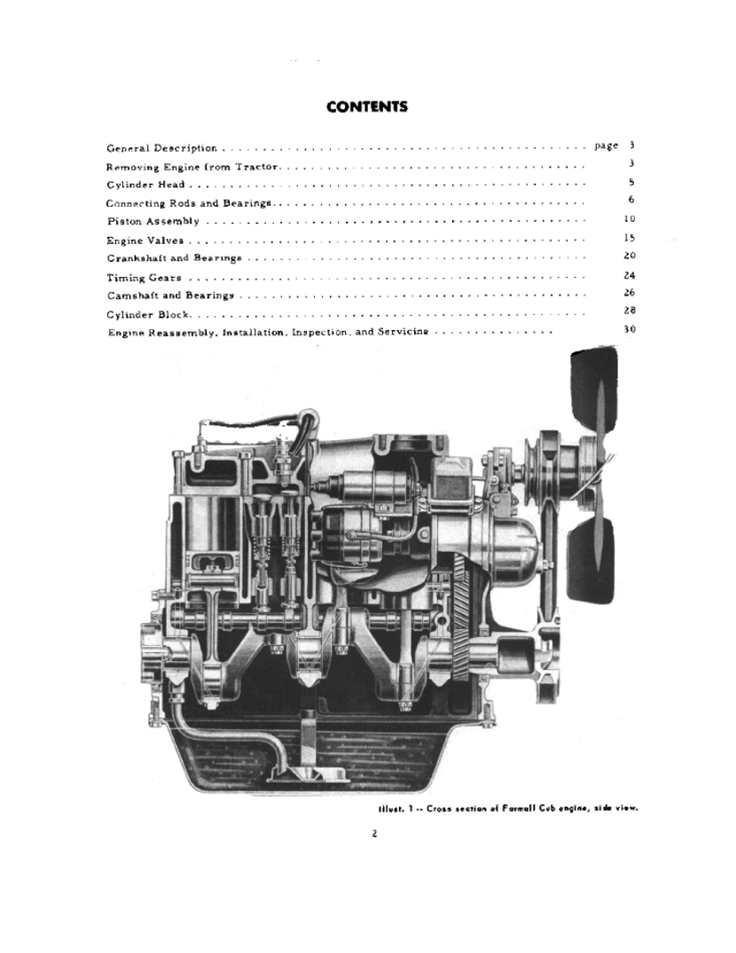 5 of 10 IH Cub 184 Lo-Boy Document /Manual Package
