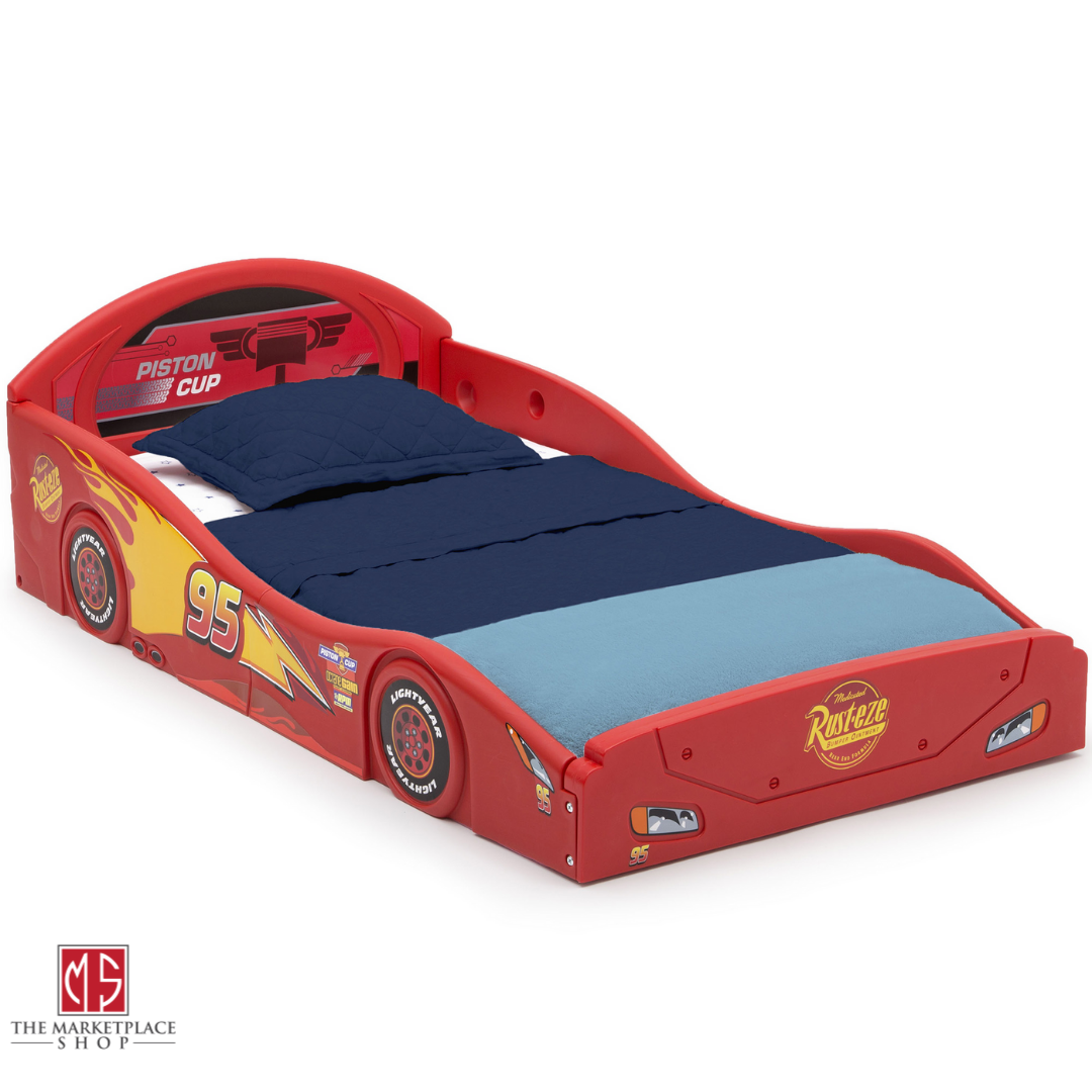 little tikes lightning mcqueen toddler bed
