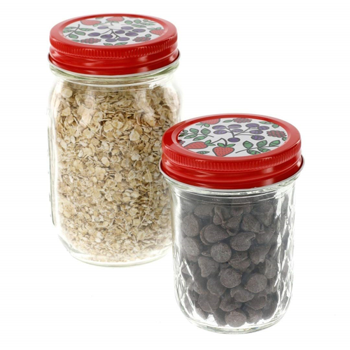 Mason Jar Lids Decorative Canning Caps Fit Regular Mouth Mason