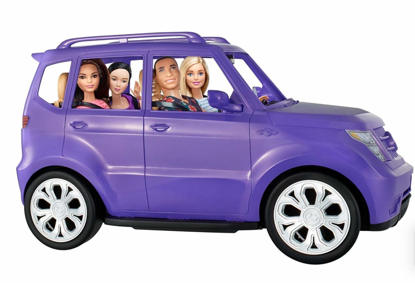 barbie purple jeep