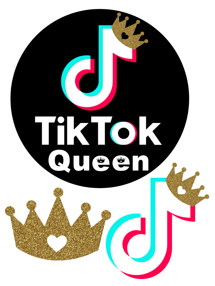 Glossy Photo Paper Peace Love Tiktok Cake Topper Cupcake Topper Party Supplies Hospitalitybiocleaners Home Garden