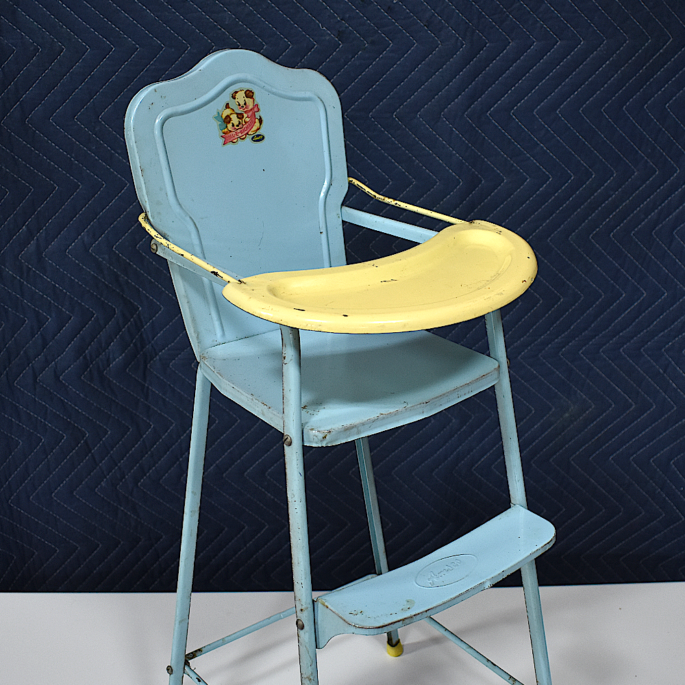 amsco doll high chair