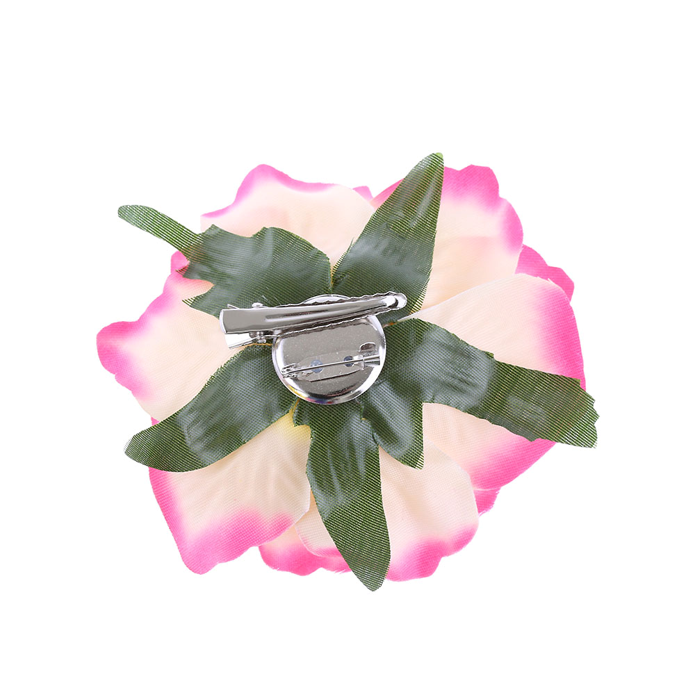 ALIMITOPIA Stoff-Blumen-Haarspangen Set – 6 Stück Künstliche Rosen Als Brosche Oder Haarschmuck (10,9 Cm)