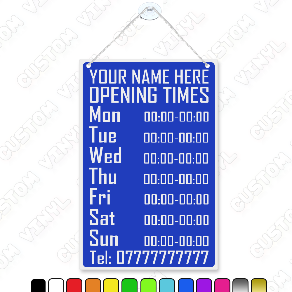 Business Times Png . Business Signs Opening Times Shop Sign Blue Hanging Business Hours Business Office Industrial