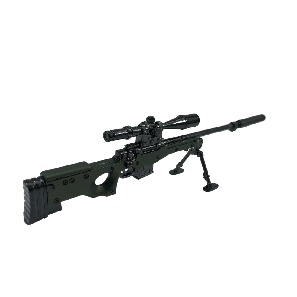 Miniature Awm 338 Sniper Rifle Mini Toy Gun 1 5 Scale Replica Non Firing Toy 27 99 Picclick