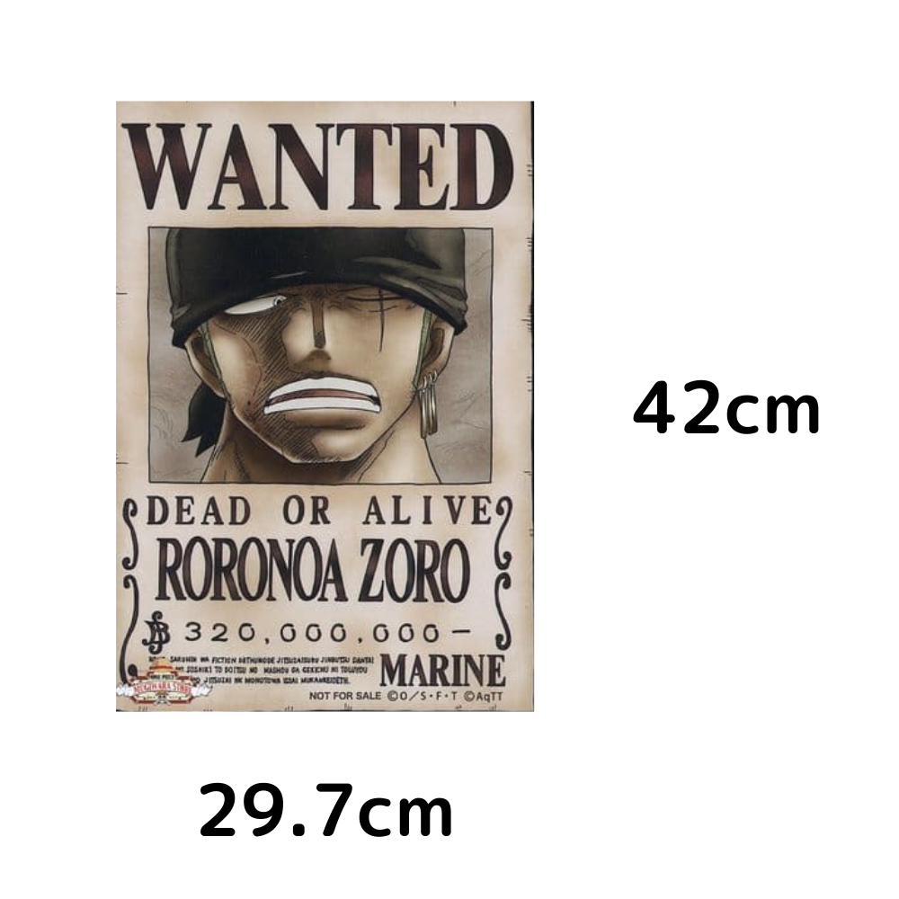One Piece One Piece Wanted Poster Nami Official Mugiwara Store Brand New F S Collectibles