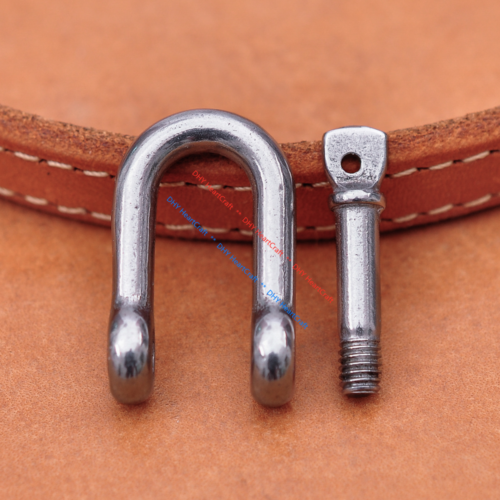 1//5//10pcs O-Shaped Stainless Steel Shackle Buckle For Paracord Bracelet U JQ H8