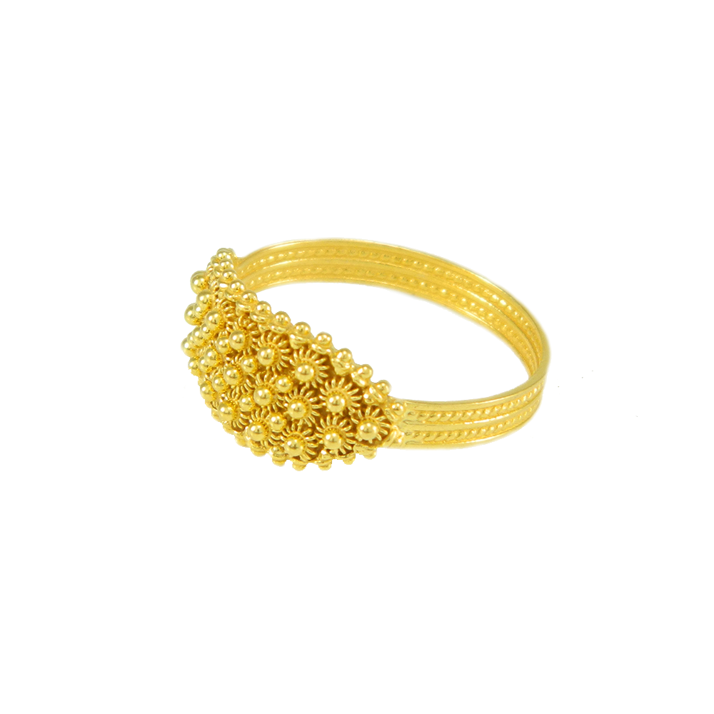 Fede Sarda Oro Giallo Nuorese Nido D Ape Anello Sardo Filigrana Fatto A Mano Eur 339 00 Picclick Fr