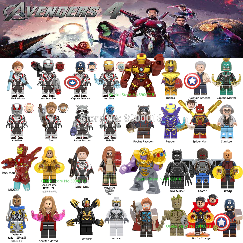 endgame lego minifigures