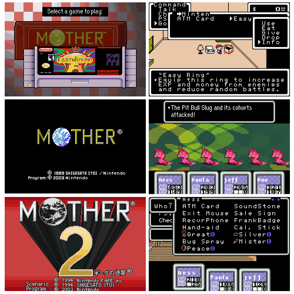 Mother 3 Earthbound 2 And Mother 1 2 English Gba Gameboy Advance Cartridges 17 99 Picclick