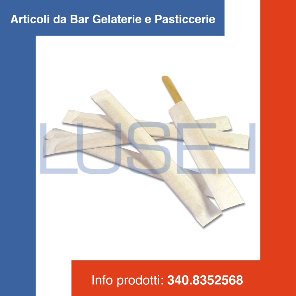 PZ 2000 PALETTE DA CAFFE PREINCARTATE SINGOLARMENTE MONOUSO COFFEE SPOON