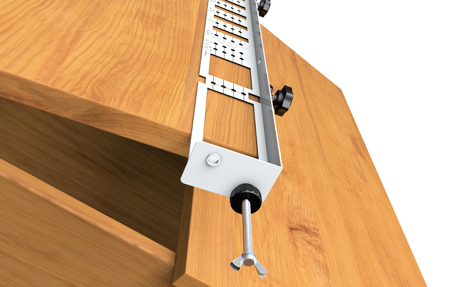 Cabinet Handle Installation Jig Template For Doors And Drawers