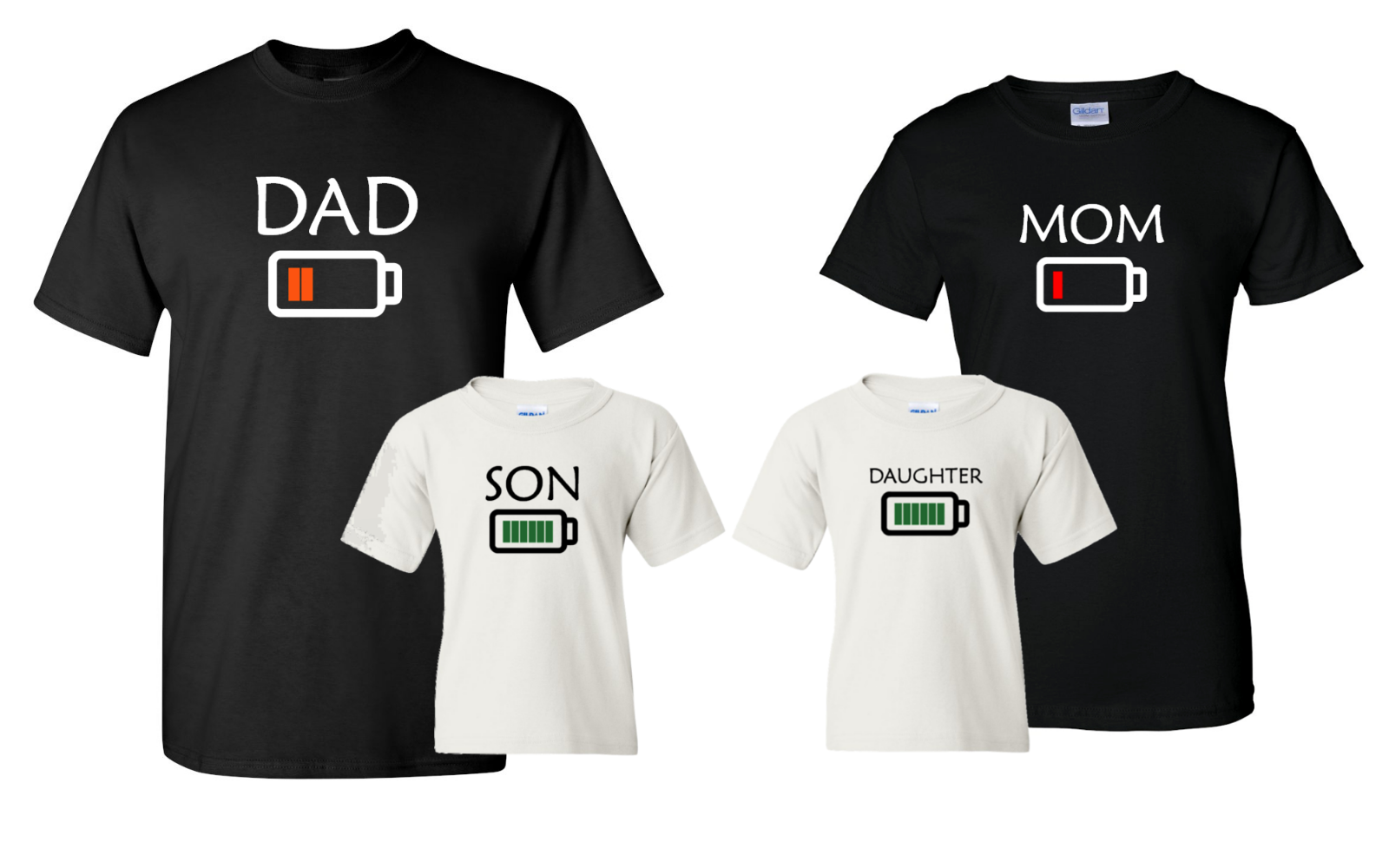 mom dad and kid matching shirts