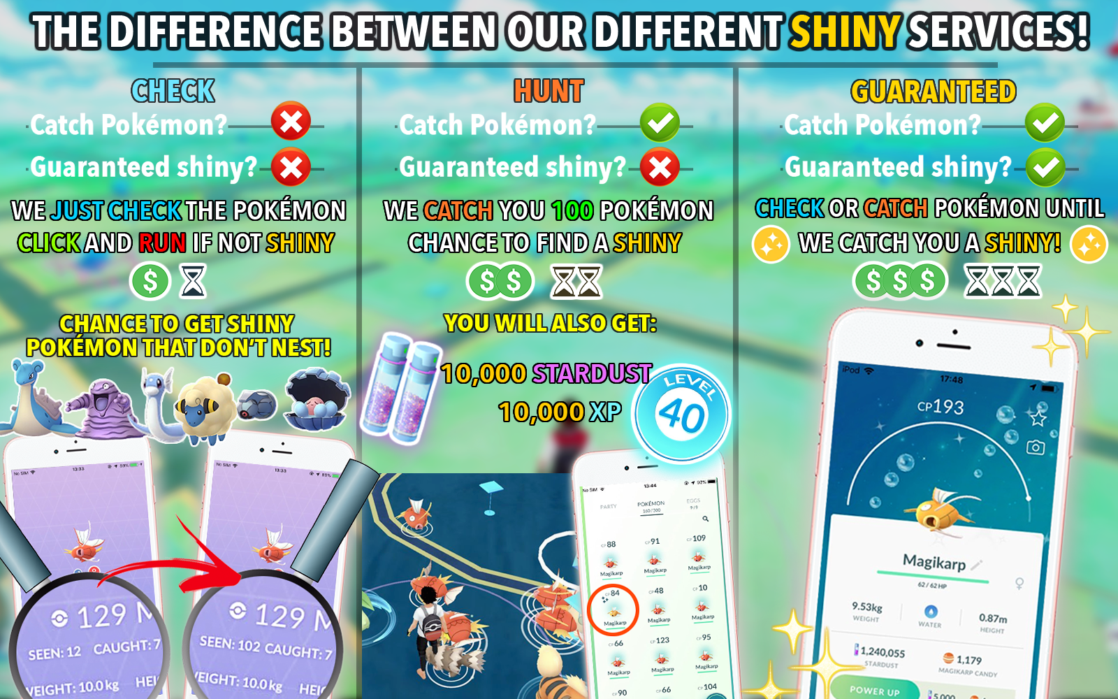 ✨ Shiny Tauros ✨ GUARANTEED CAPTURE Fast Pokémon GO Reliable Service