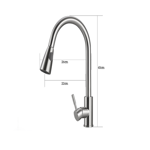 Gavaer Rubinetto Per Cucina Con Doccetta Estraibile.Rubinetto Per Cucina Con Doccetta Estraibile Girevole A 360 E Fredda E Calda Eur 38 95 Picclick It