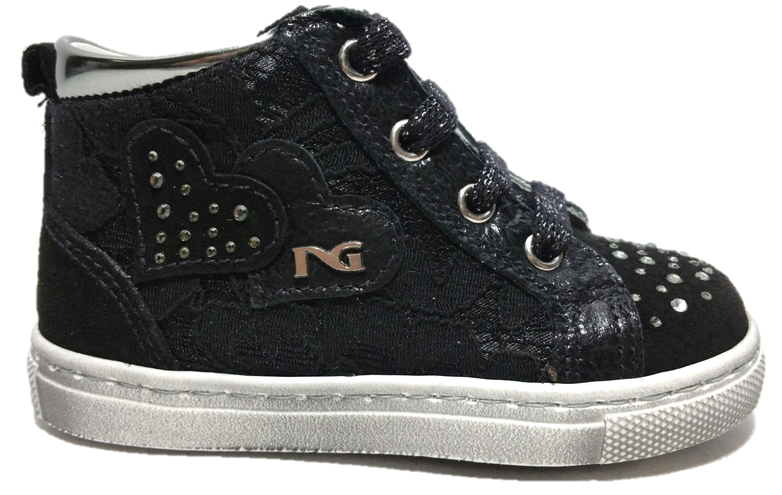 scarpe nero giardini bimba