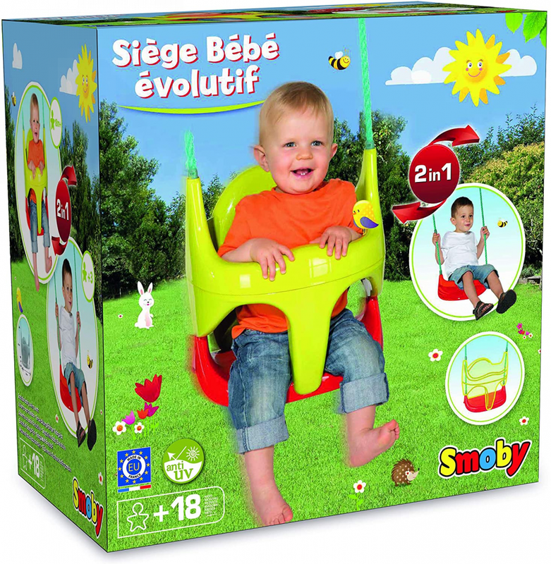 Smoby Siege Bebe 2 En 1 Evolutif Pour Balancoire Enfant Des 18 Eur 42 99 Picclick Fr