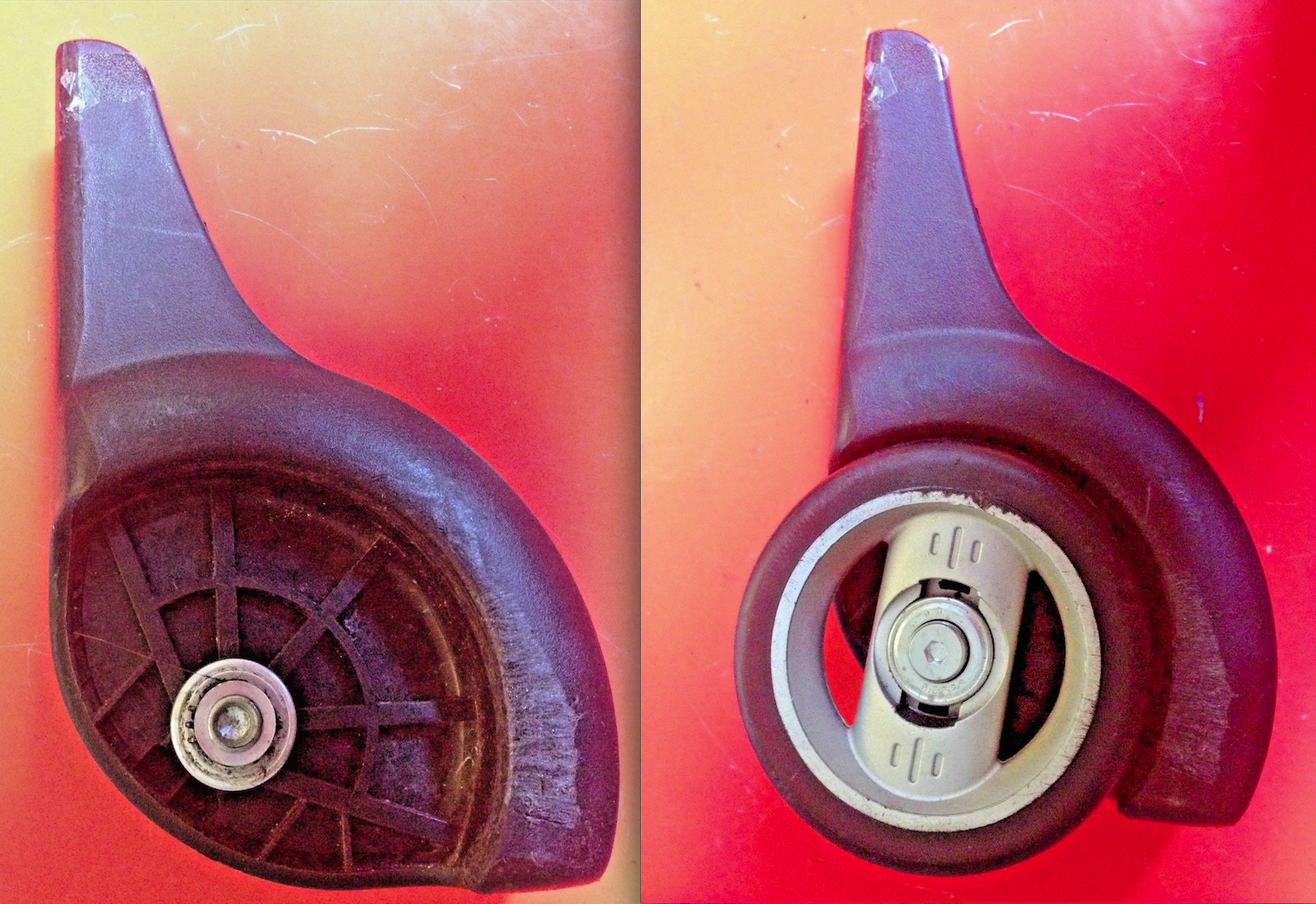 SUITCASE WHEEL REPAIR replacement SERVICE samsonite ANTLER delsey BRICS