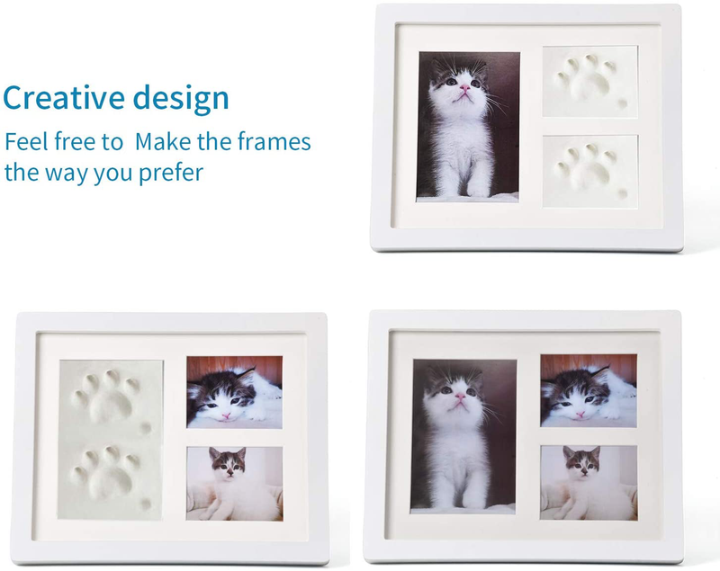 Kit Empreinte Chat Ou Chien Cadre Photo Avec Empreinte De Chien Ou Chat Cadeau Eur 31 37 Picclick Fr