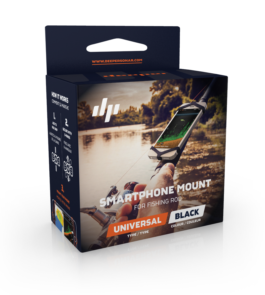 Deeper PRO PLUS ANGEBOT WIFI GPS inkl Handyhalter Smart Sonar Echolot Fishfinder