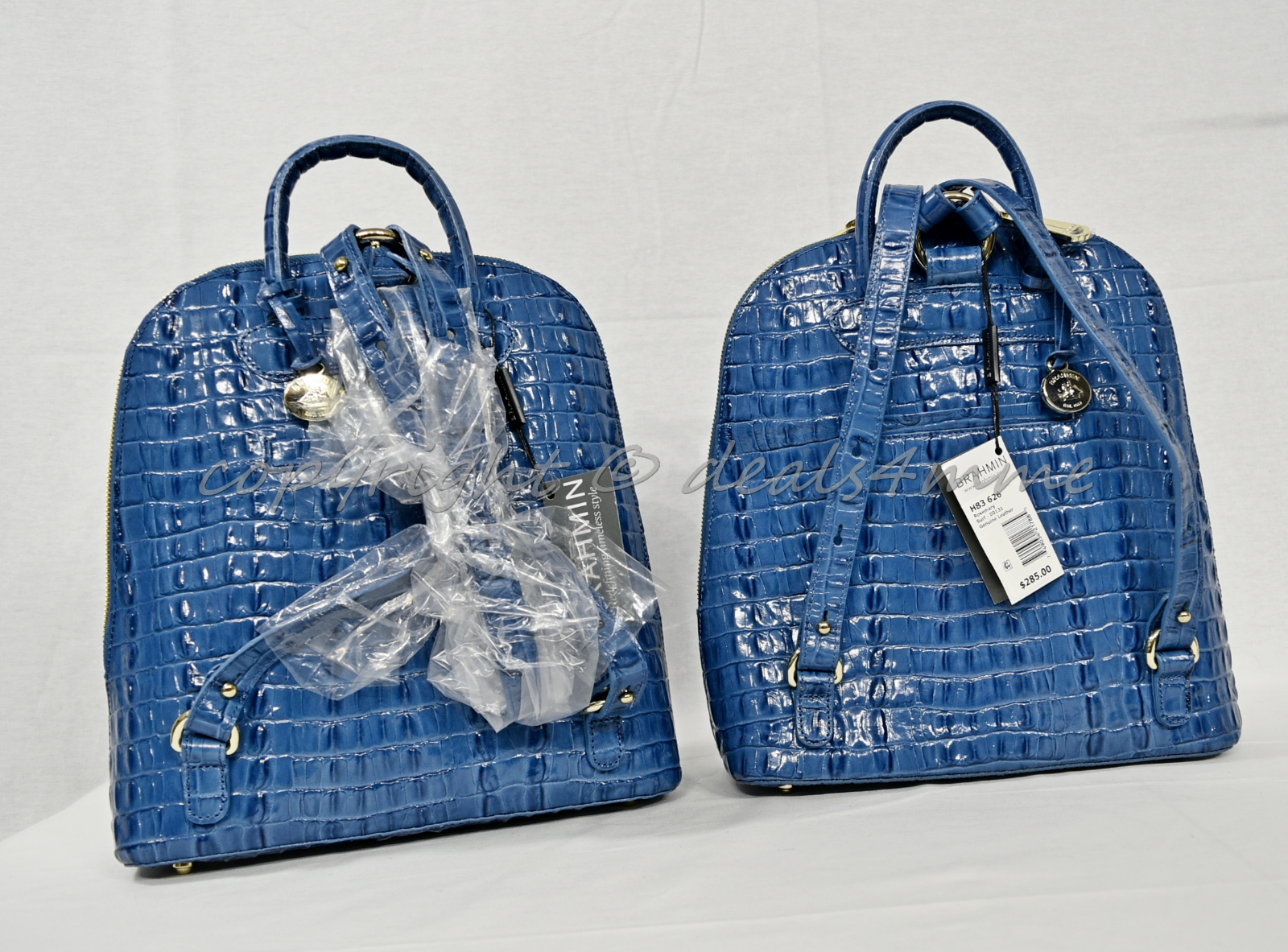 blue brahmin backpack