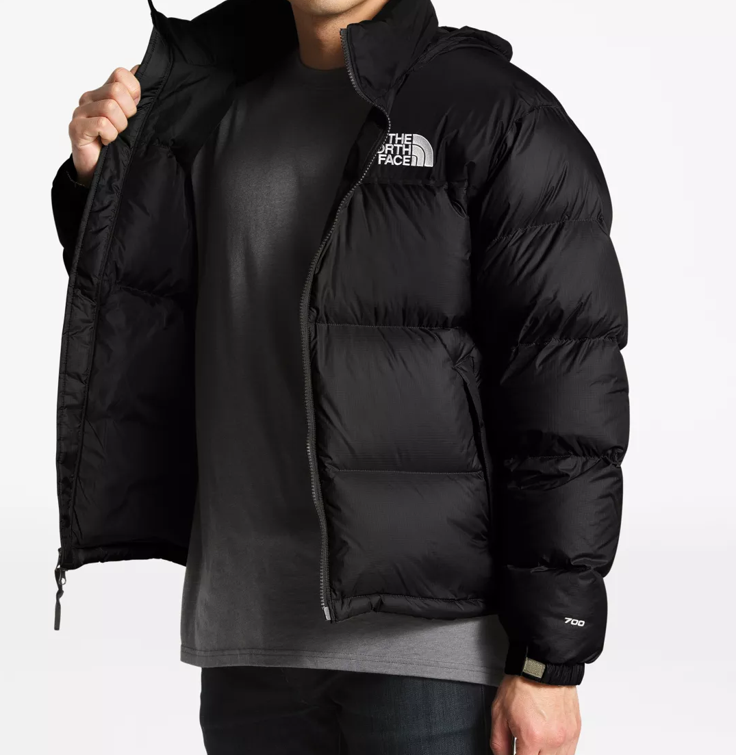 The North Face Novelty Nuptse Puffy 700 Down Jacket Tnf Black Men S Xl 249 00 Picclick