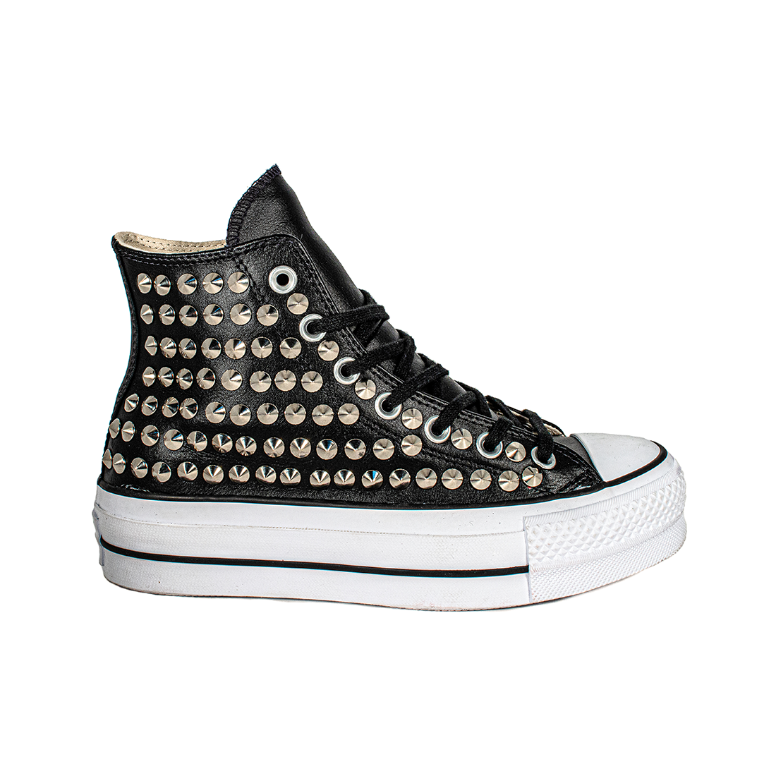 converse alte platform borchie