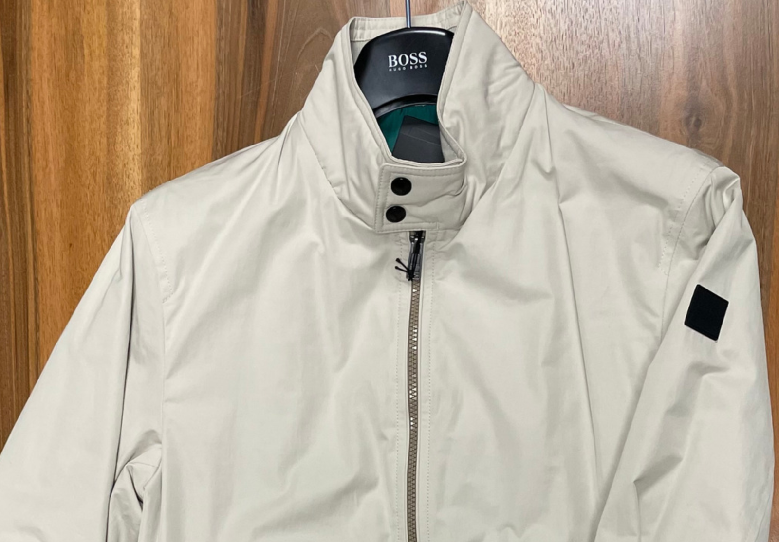 Hugo Boss Mens Iconic Bomber Jacket College Jacke Blouson Windbreaker New 46 Eur 284 00 Picclick De