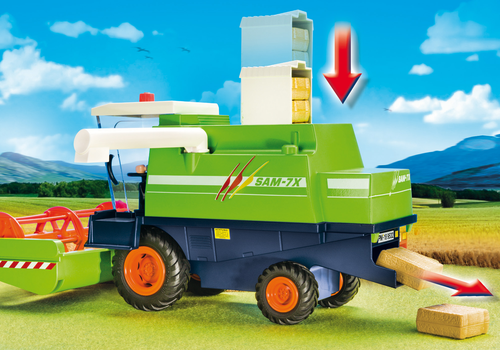 playmobil combine harvester 9532
