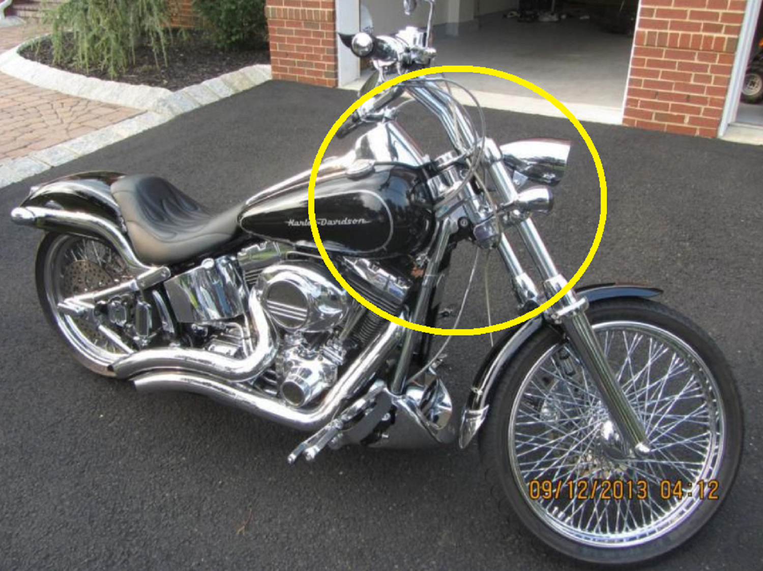 chrome neck covers harley davidson